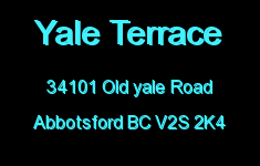 Yale Terrace 34101 OLD YALE V2S 2K4
